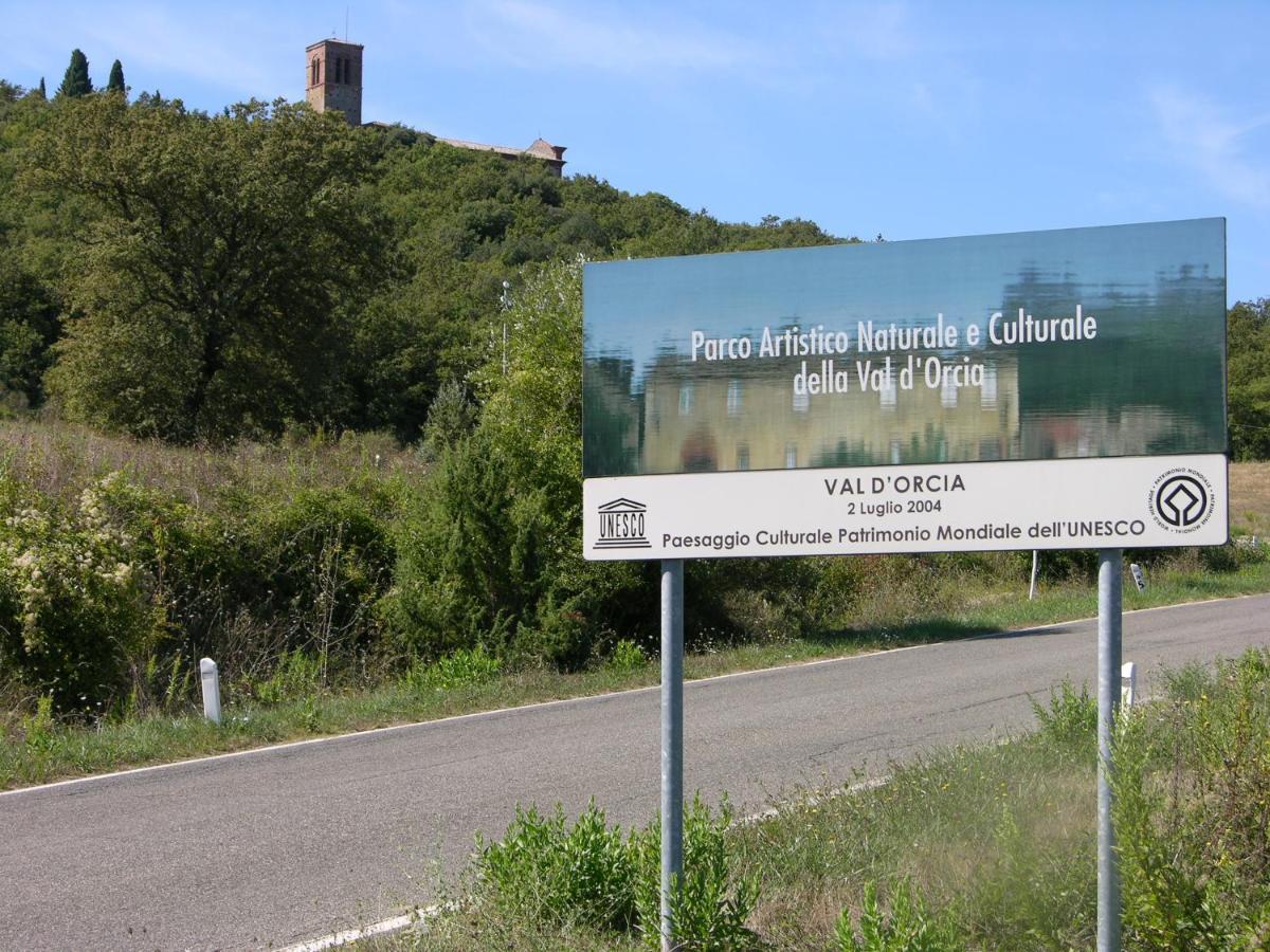 فيلا Monastero Sant'Anna In Camprena بيينْسا المظهر الخارجي الصورة