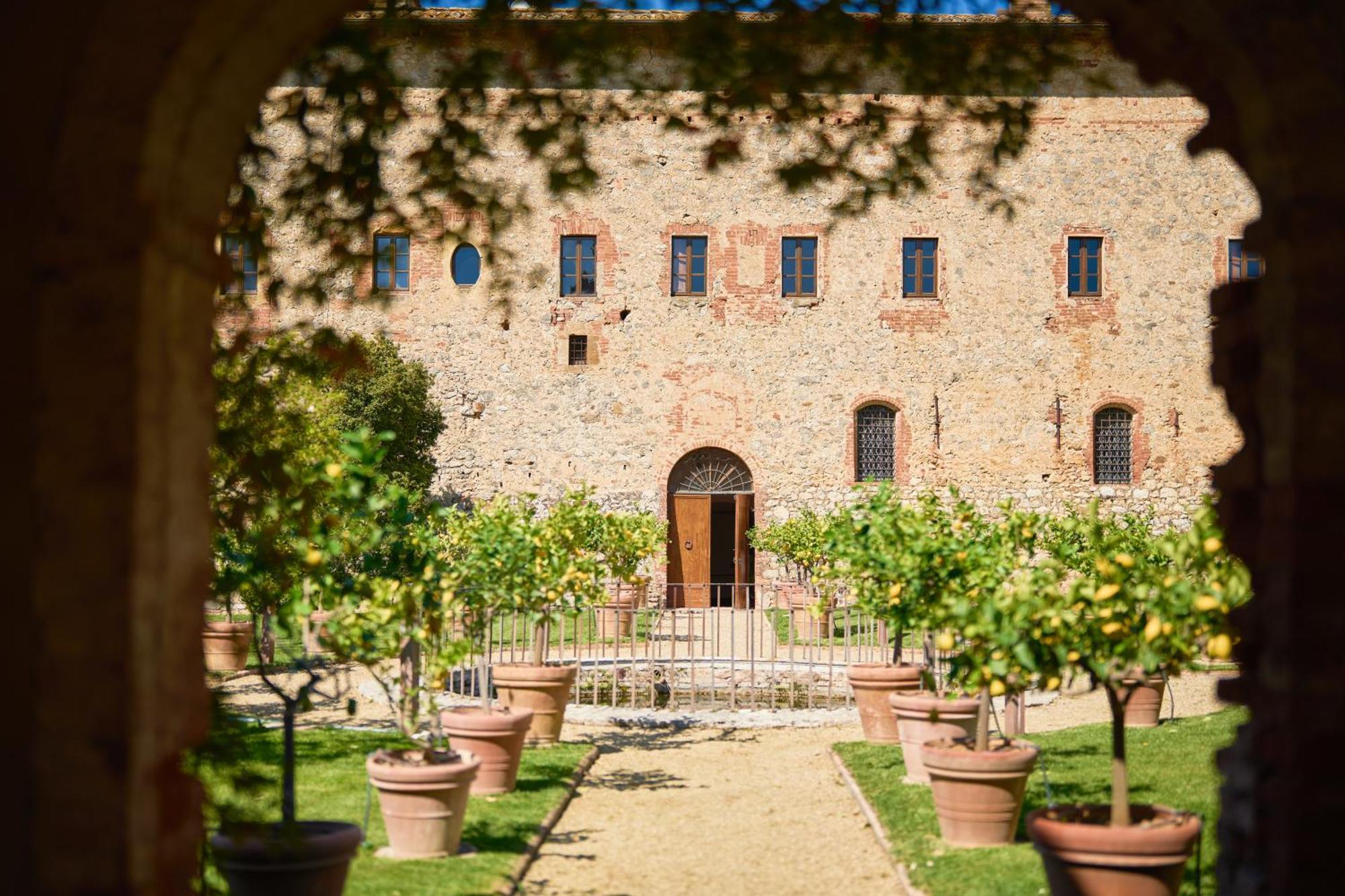فيلا Monastero Sant'Anna In Camprena بيينْسا المظهر الخارجي الصورة