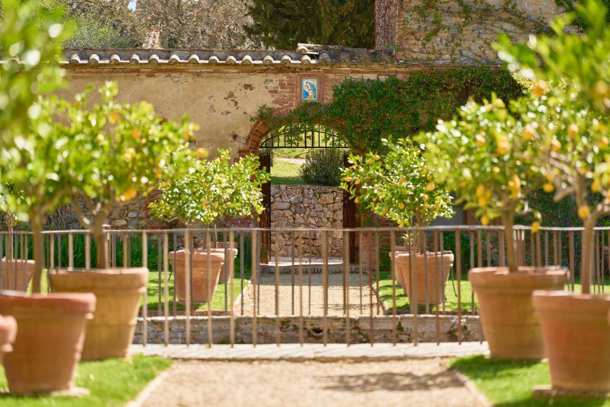 فيلا Monastero Sant'Anna In Camprena بيينْسا المظهر الخارجي الصورة