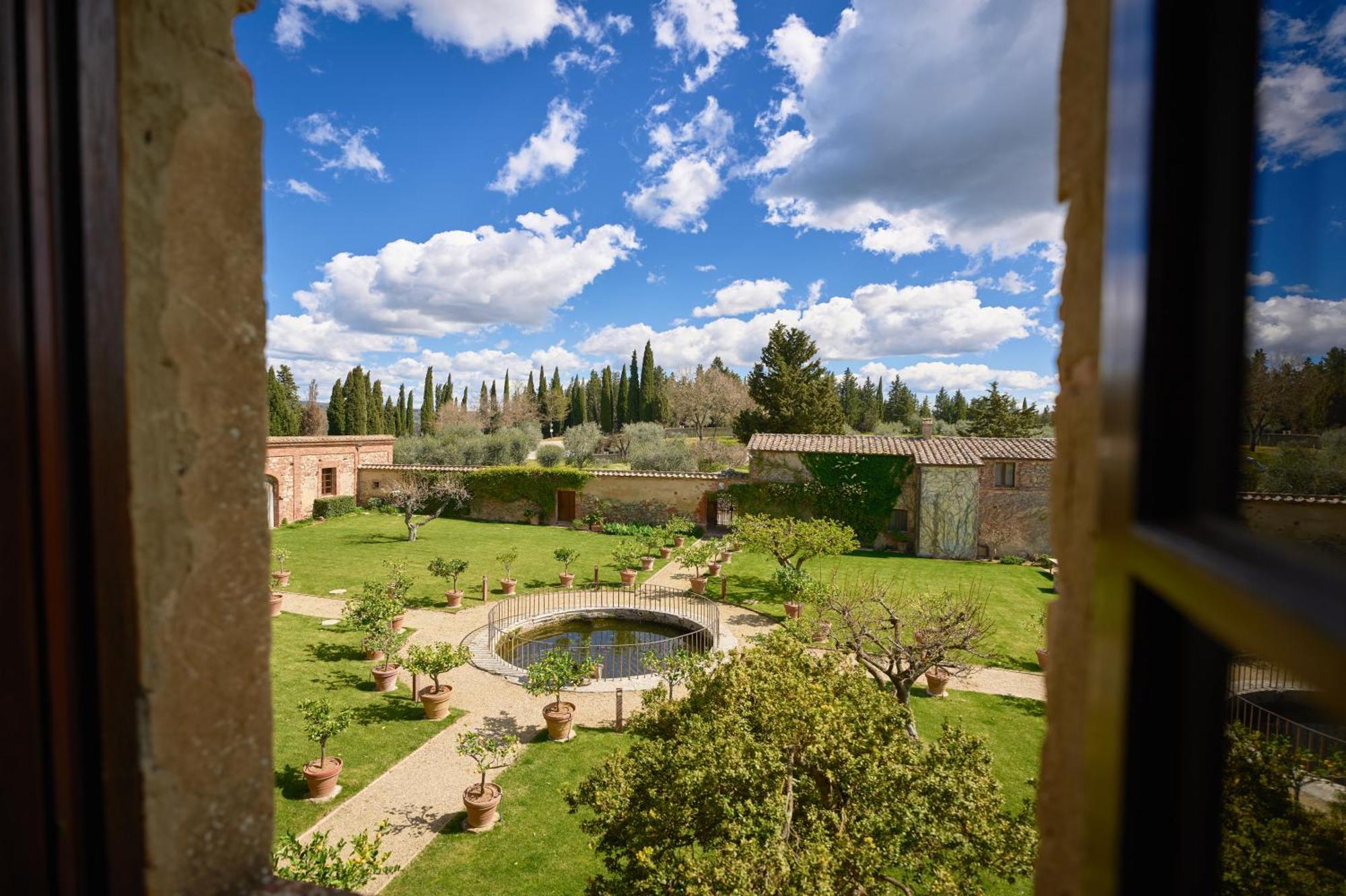 فيلا Monastero Sant'Anna In Camprena بيينْسا المظهر الخارجي الصورة